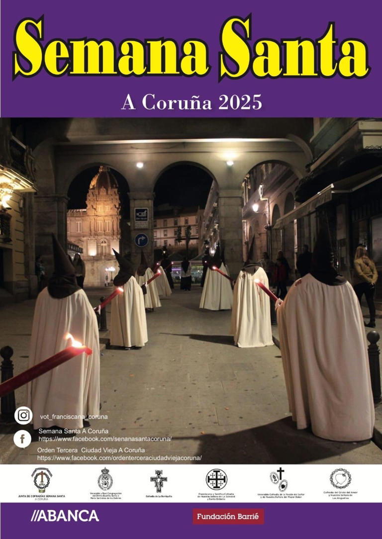 Semana Santa en A Coruña 2025 A Coruña